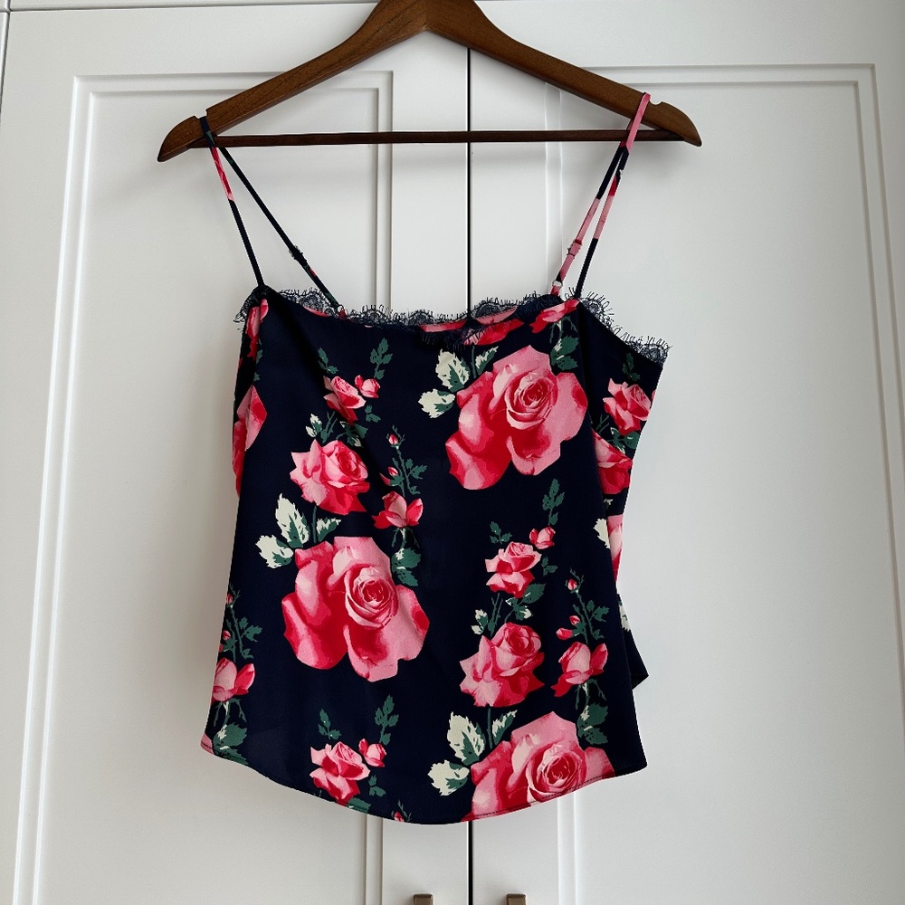 Fleur du mal silk camisole (Size S)